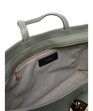 FURLA CAMPIONARIO - SFERA Einkaufstasche aus Leder Agave - Damentaschen - 5