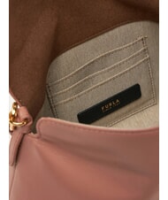 FURLA CAMPIONARIO - SFERA Schultertasche aus Leder T&uuml;ll - Damentaschen - 5