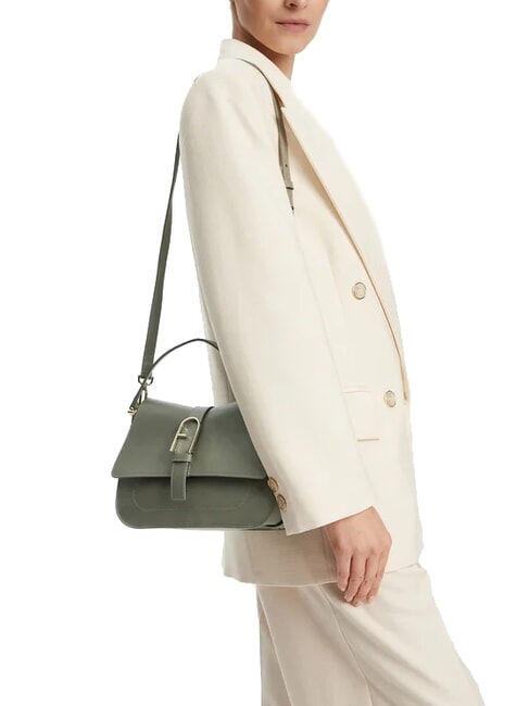 CAMPIONARIO - FLOW  Handtasche mit Schulterriemen Agave - Damentaschen