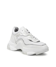FURLA CAMPIONARIO - WONDERLACE UP Damen-Sneaker Talkumpuder h+silber Farbe - Damenschuhe - 3