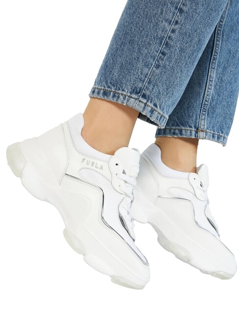 CAMPIONARIO - WONDERLACE UP Damen-Sneaker Talkumpuder h+silber Farbe - Damenschuhe