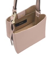 FURLA CAMPIONARIO - NUVOLA  Schultertasche aus Leder Blumenkrone - Damentaschen - 4