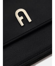 FURLA CAMPIONARIO - DIAMANTE Mini-Schultertasche Schwarz - Damentaschen - 4