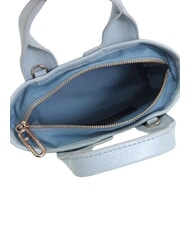 FURLA CAMPIONARIO - PIUMA  Mini-Handtasche mit Schulterriemen Asche+Himmels+Beifu&szlig; - Damentaschen - 5