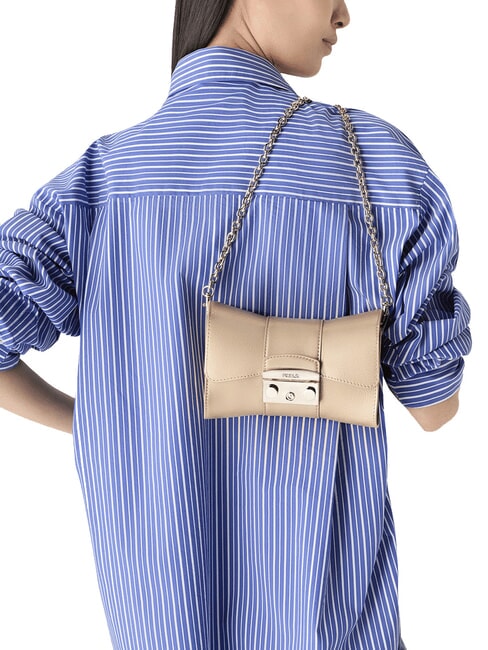 CAMPIONARIO - METROPOLIS  Mikro-Schultertasche Getreide - Damentaschen