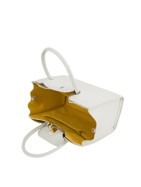 CAMPIONARIO - GENESI  Ledertasche mit Schulterriemen M&auml;usespeck - Damentaschen