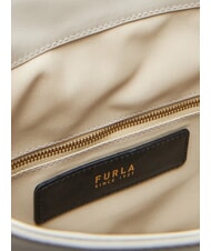 FURLA CAMPIONARIO - SFERA Schultertasche aus Leder M&auml;usespeck - Damentaschen - 5