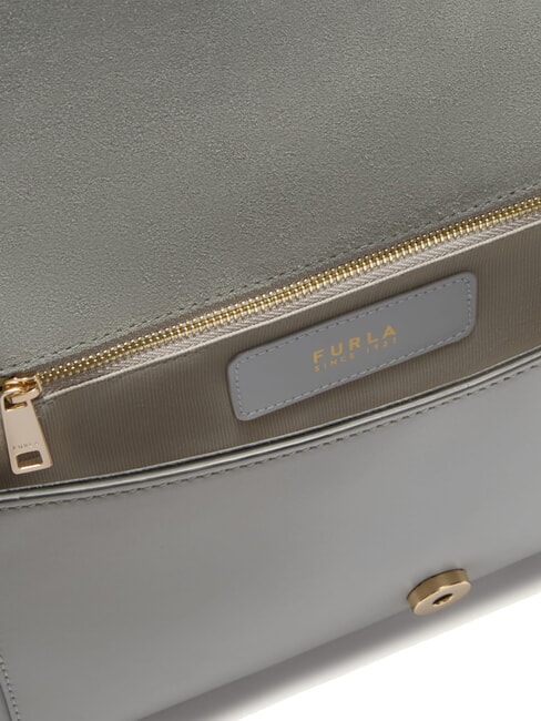 CAMPIONARIO - RIVA Schultertasche, Leder Ballerina I+Asche - Damentaschen