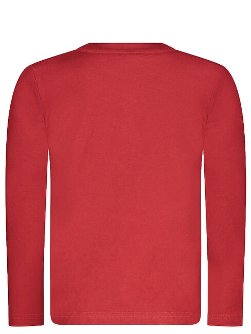 CORE Lang&auml;rmeliges T-Shirt rote Dahlie - Kinder-T-Shirt