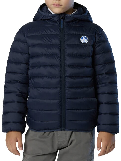 EXPLORER Unisex-Daunenjacke Navy blau - Kinder Jacken