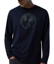 NORTH SAILS CORE Lang&auml;rmeliges T-Shirt Navy blau - Herren-T-Shirts - 3
