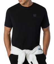 NORTH SAILS NORTH TECH T-Shirt aus 100 % Baumwolle Schwarz - Herren-T-Shirts - 3