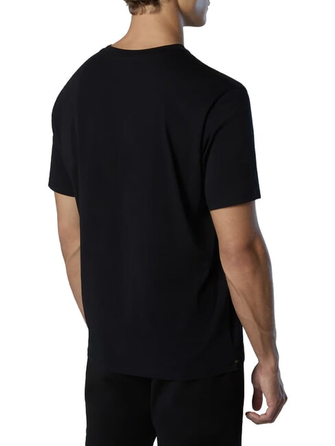 NORTH TECH T-Shirt aus 100 % Baumwolle Schwarz - Herren-T-Shirts