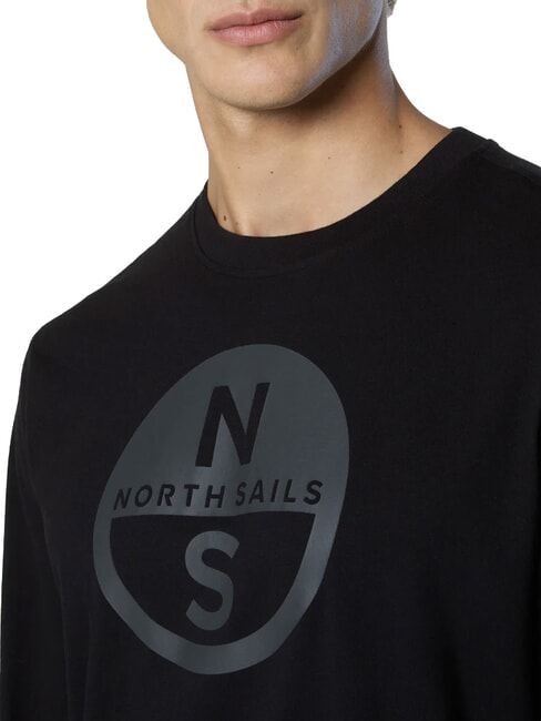 CORE Lang&auml;rmeliges T-Shirt Schwarz - Herren-T-Shirts