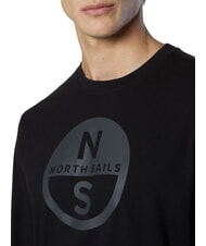 NORTH SAILS CORE Lang&auml;rmeliges T-Shirt Schwarz - Herren-T-Shirts - 6