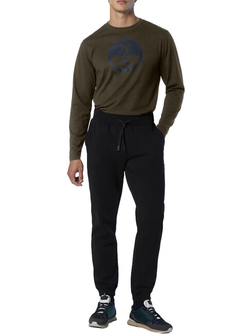 CORE Lang&auml;rmeliges T-Shirt Waldnacht - Herren-T-Shirts