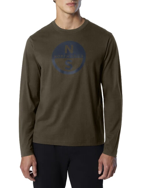 CORE Lang&auml;rmeliges T-Shirt Waldnacht - Herren-T-Shirts