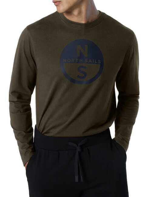 CORE Lang&auml;rmeliges T-Shirt Waldnacht - Herren-T-Shirts