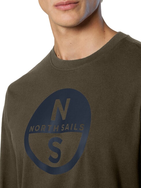 CORE Lang&auml;rmeliges T-Shirt Waldnacht - Herren-T-Shirts