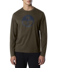 NORTH SAILS CORE Lang&auml;rmeliges T-Shirt Waldnacht - Herren-T-Shirts - 2