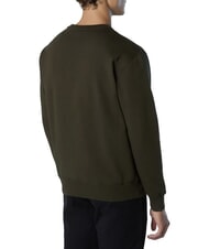 NORTH SAILS ROUND LOGO Sweatshirt mit Rundhalsausschnitt aus Baumwolle Waldnacht - Sweatshirts Herren - 4