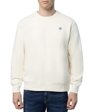 NORTH SAILS ROUND LOGO Sweatshirt mit Rundhalsausschnitt aus Baumwolle M&auml;usespeck - Sweatshirts Herren - 2