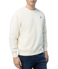 NORTH SAILS ROUND LOGO Sweatshirt mit Rundhalsausschnitt aus Baumwolle M&auml;usespeck - Sweatshirts Herren - 3