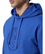NORTH SAILS BASIC Kapuzenpullover mit Logo-Print Strand blau - Sweatshirts Herren - 6