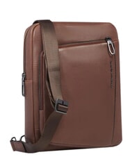 PIQUADRO CRONUS iPad-Tasche aus Leder BRAUN - Umh&auml;ngetaschen Herren - 3