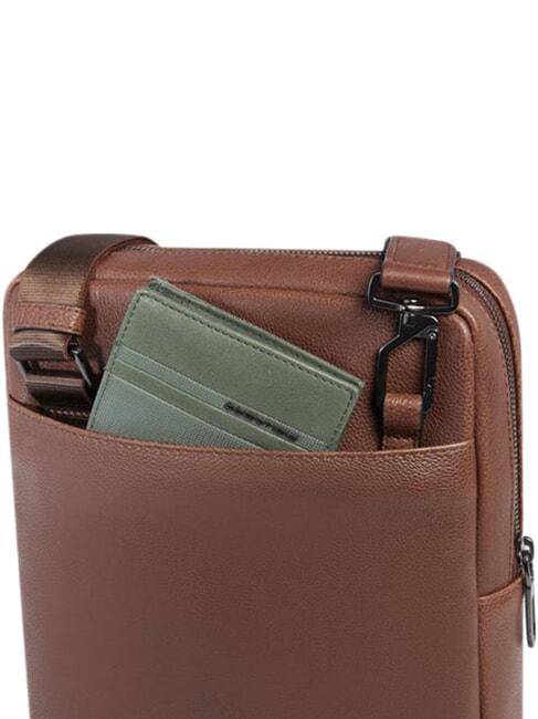 CRONUS iPad-Tasche aus Leder BRAUN - Umh&auml;ngetaschen Herren