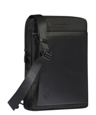 PIQUADRO ORION Schultertasche, iPad-Halterung, Ledermix Schwarz - Umh&auml;ngetaschen Herren - 3