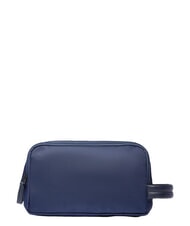 PIQUADRO ORION Kosmetiktasche aus Stoff und Leder Blau - Beauty-Case - 2