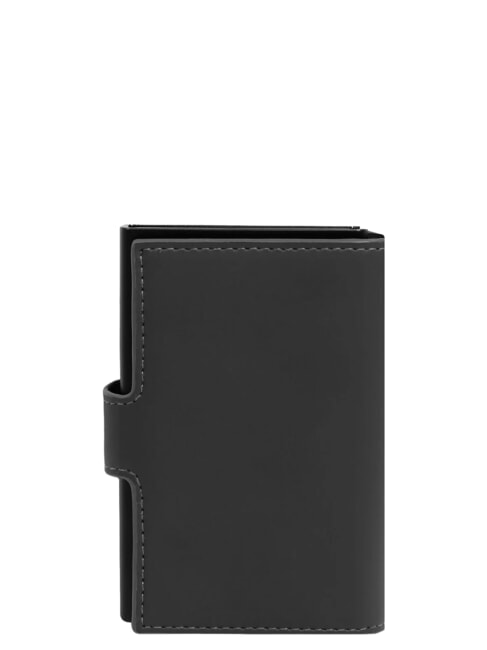CORNER SPECIALE GOMMATO Wasserdichter automatischer Kartenhalter Schwarz - Brieftaschen Herren