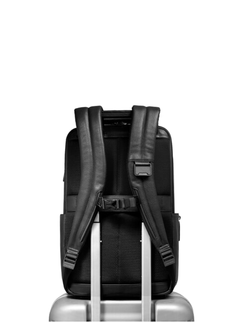 MODUS RESTYLING Rucksack mit Fingerabdruckverschluss Schwarz - PC-Rucks&auml;cke