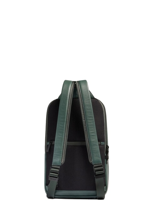 W137 One-Shoulder-Rucksack aus Leder GR&Uuml;N - PC-Rucks&auml;cke