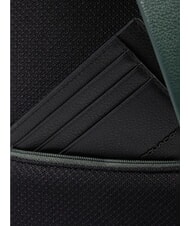 PIQUADRO W137 One-Shoulder-Rucksack aus Leder GR&Uuml;N - PC-Rucks&auml;cke - 6