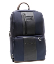 PIQUADRO BRIEF Rucksack f&uuml;r PC 14 "und Tablet blau/Leder - PC-Rucks&auml;cke - 4