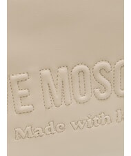LOVE MOSCHINO SIGNATURE LOVE Clutch mit Schulterriemen Elfenbein - Damentaschen - 3
