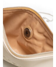 LOVE MOSCHINO SIGNATURE LOVE Clutch mit Schulterriemen Elfenbein - Damentaschen - 5