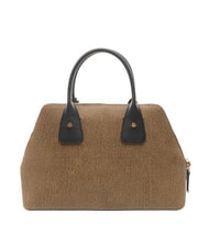 BORBONESE GEMINI Handtasche mit Schulterriemen natur op / schwarz - Damentaschen - 4