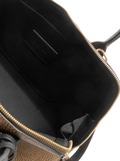 GEMINI Handtasche mit Schulterriemen natur op / schwarz - Damentaschen