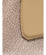 BORBONESE VIS-A-VIS Handtasche mit Schulterriemen Sand - Damentaschen - 3