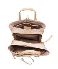 BORBONESE VIS-A-VIS Handtasche mit Schulterriemen Sand - Damentaschen - 5