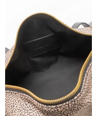 BORBONESE VIS-A-VIS Umh&auml;ngetasche OP / NATUR / SCHWARZ - Damentaschen - 5