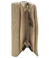 BORBONESE CLASSICA Damen Geldb&ouml;rse Olive - Brieftaschen Damen - 4