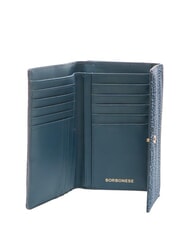 BORBONESE CLASSICA Damen Geldb&ouml;rse blauer Lapislazuli - Brieftaschen Damen - 2
