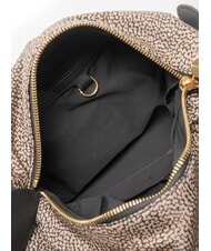 BORBONESE PRIVE Hobo-Schultertasche OP / NATUR / SCHWARZ - Damentaschen - 4