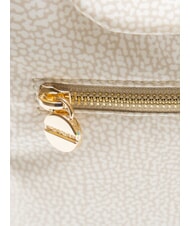 BORBONESE ECO M Rucksack wei&szlig;e Baumwolle - Damentaschen - 3