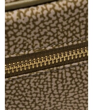 BORBONESE ECO Mini-Kameratasche Olive - Damentaschen - 3