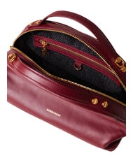 BORBONESE SEXY SMALL Kleine Handtasche mit Schultergurt Merlot - Damentaschen - 6